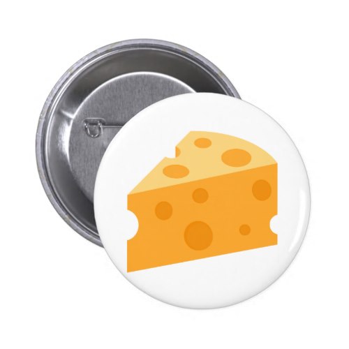 Cheese Wedge Emoji Button