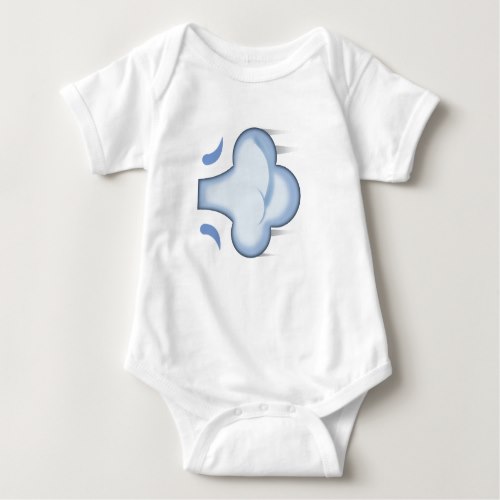 Dash Symbol Emoji Baby Bodysuit
