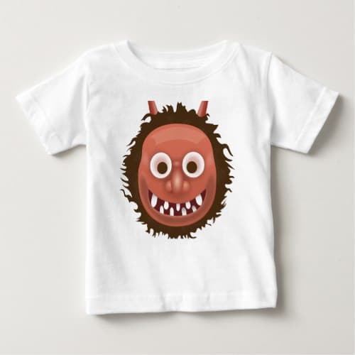 Japanese Ogre Emoji Baby T-Shirt