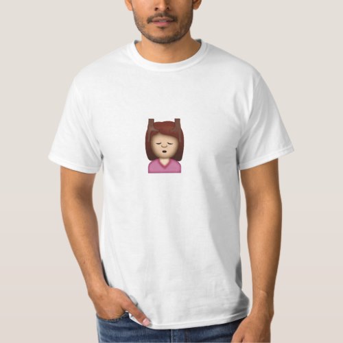 Face Massage Emoji T-Shirt for Men