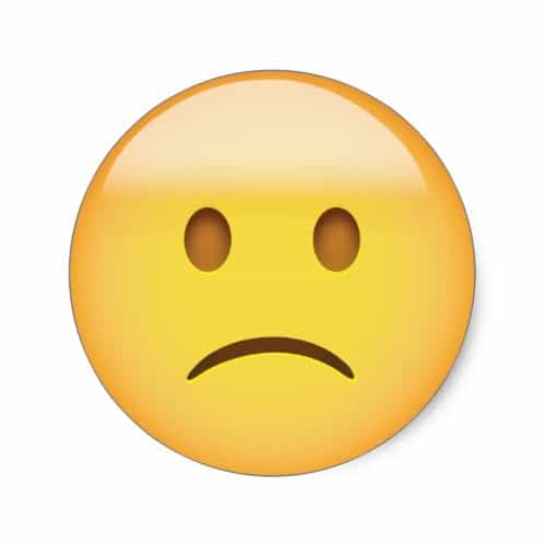 Image result for frown emoji