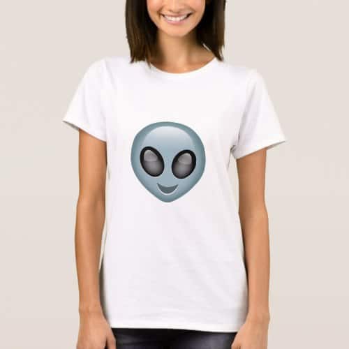 Extraterrestrial Alien Emoji T-Shirt - EmojiPrints