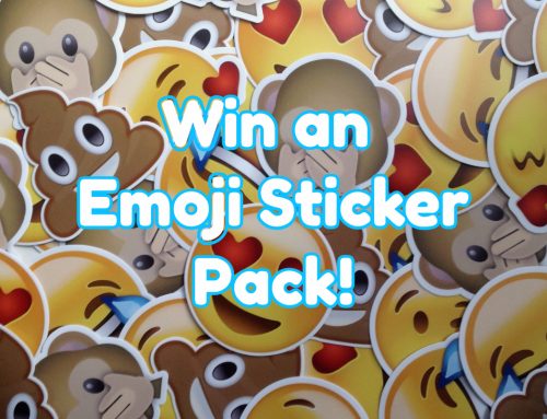 Get Sticky and Win an Emoji Sticker Pack